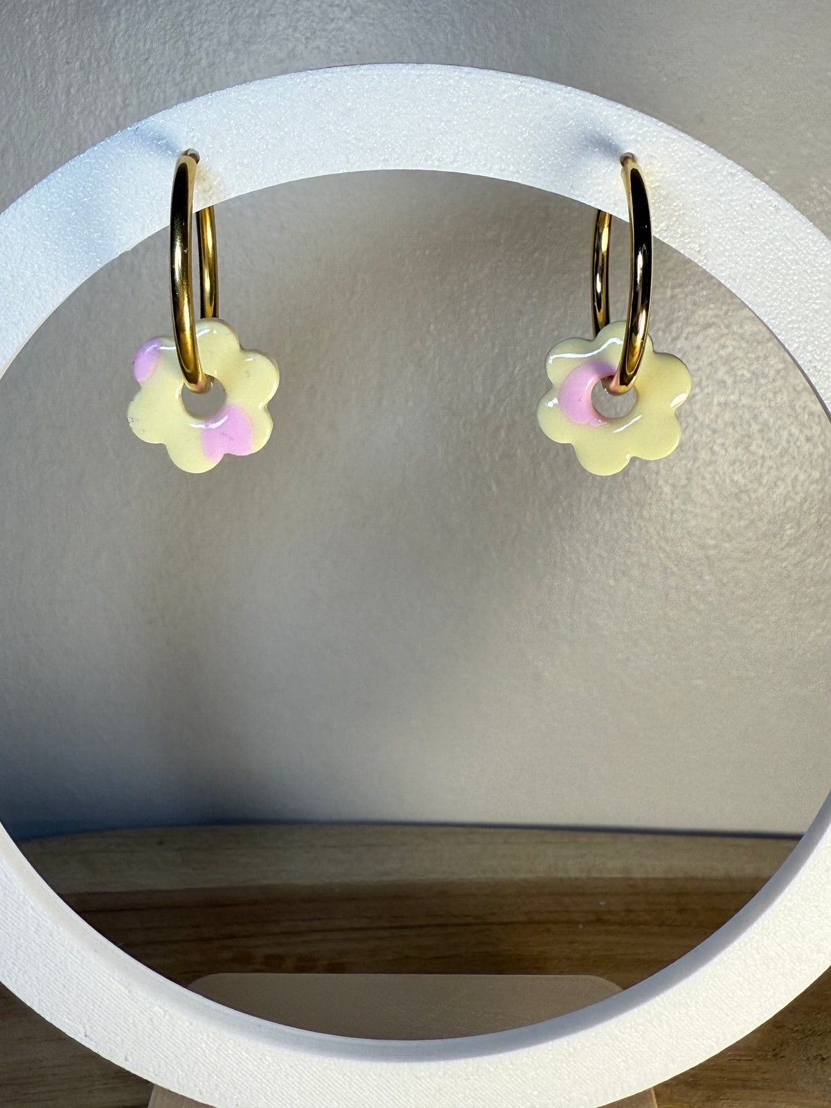 Pampilles fleur MILO - 15 mm multicolore
