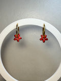 Pampilles fleurs mini - 13mm- unies