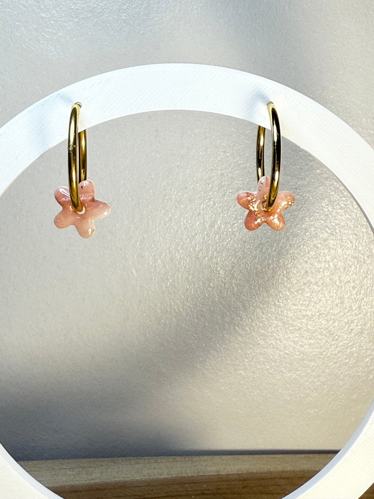 Pampilles fleur mini - 13 mm - multicolore