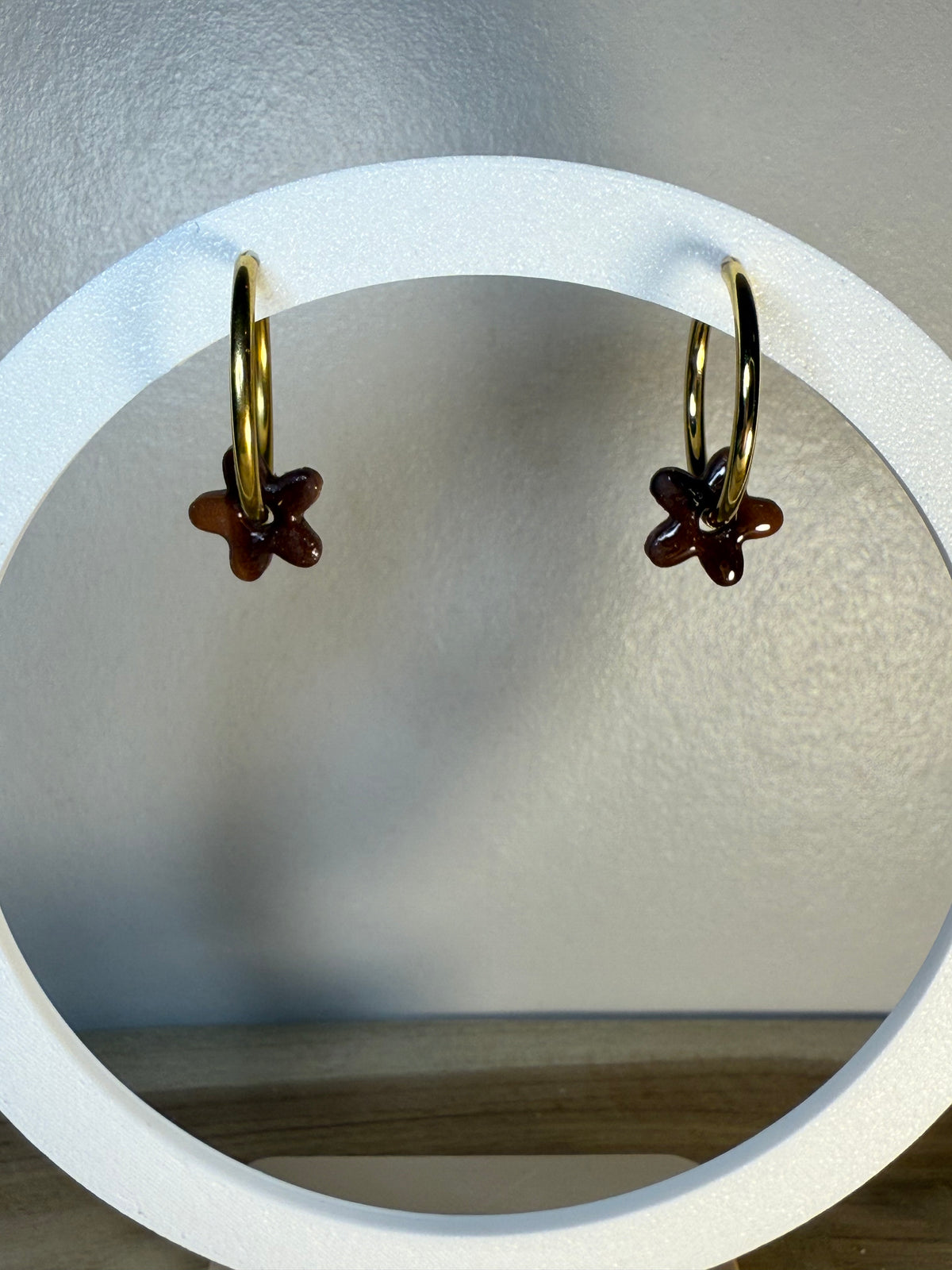 Pampilles fleur mini - 13 mm - multicolore