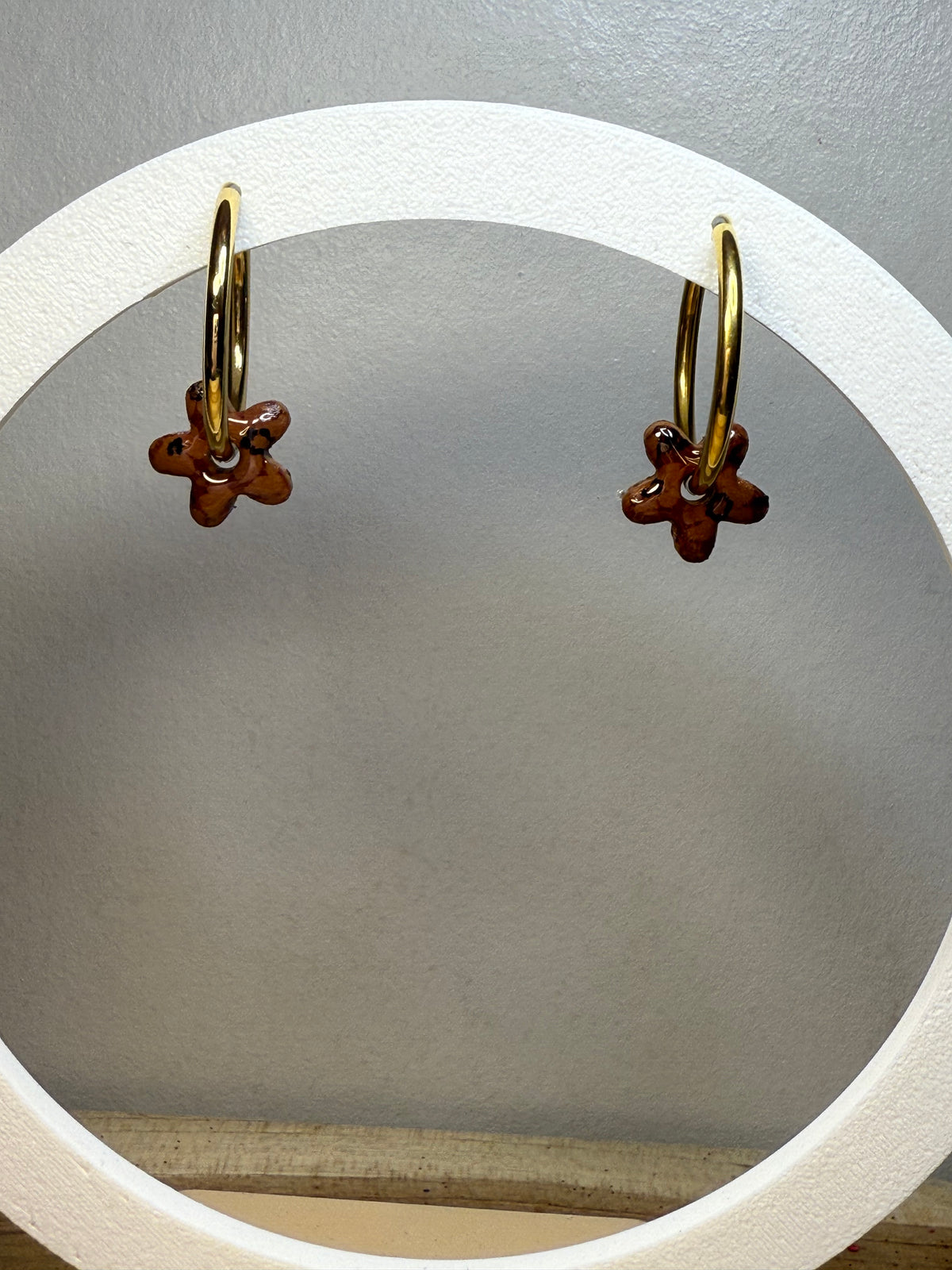 Pampilles fleur mini - 13 mm - multicolore