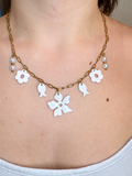 Collier en acier inoxydable avec pampilles