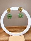 Boucles d’oreilles fleur 5 pétales