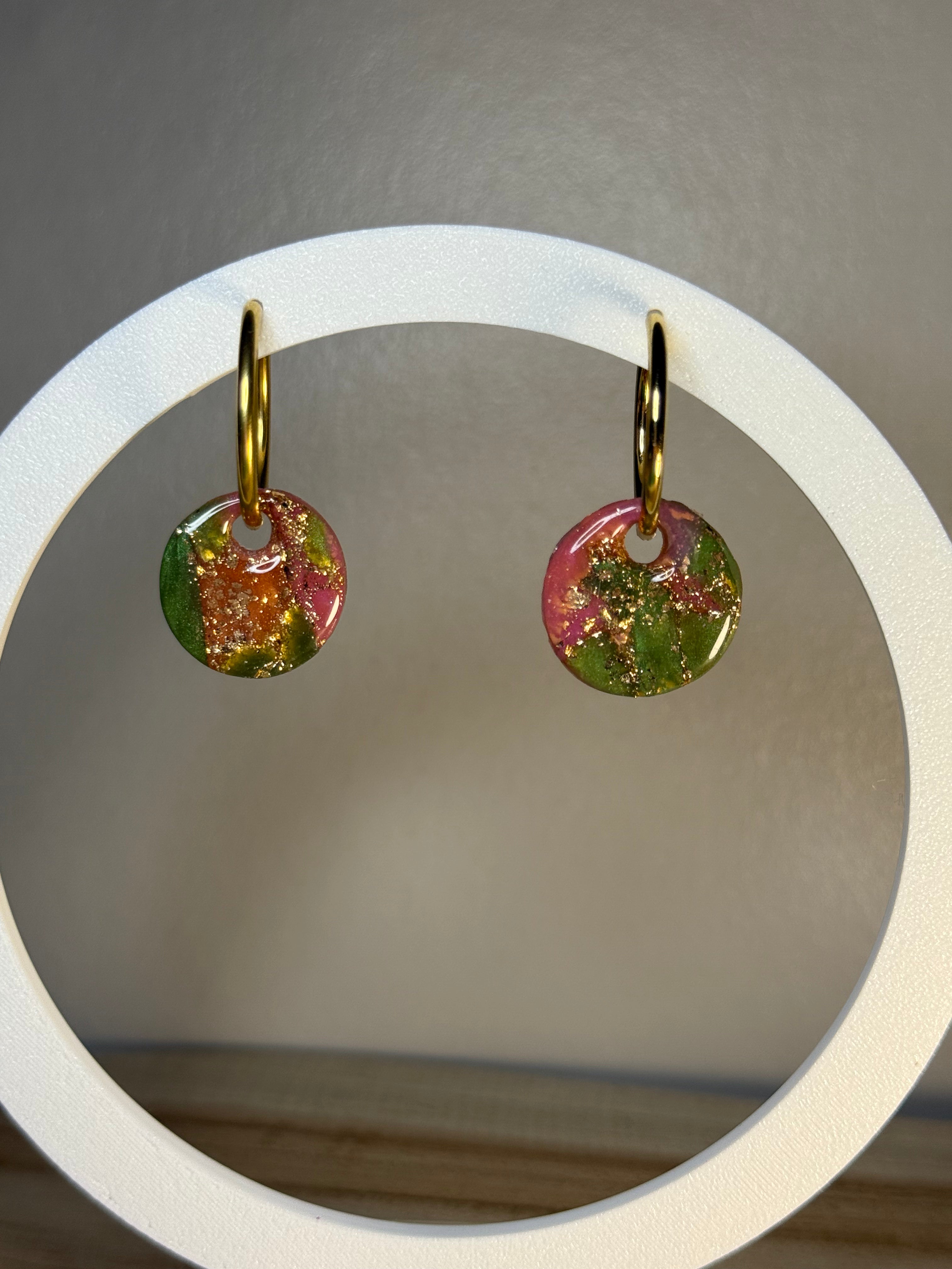 Pampilles Médaille - 20 mm multicolore